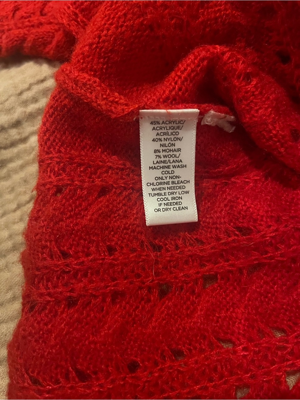 Cozy Red Sweater - Picture 3 of 6